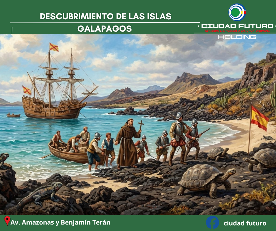 EL DESCUBRIMIENTO DE LAS ISLAS GALAPAGOS 